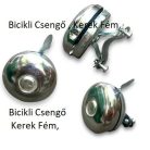 Kerékpár Bicikli Csengő Kerek Színes, Kerek Fém, 