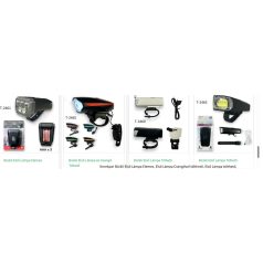   Kerekpar Bicikli Első Lámpa Elemes, Első Lámpa Csengővel tölthető, Első Lámpa tölthető, Válasszon==