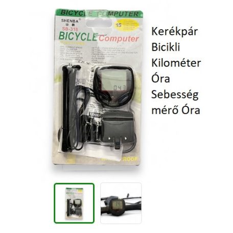Kerékpár Bicikli Kilométer Óra Sebességmérő Óra 