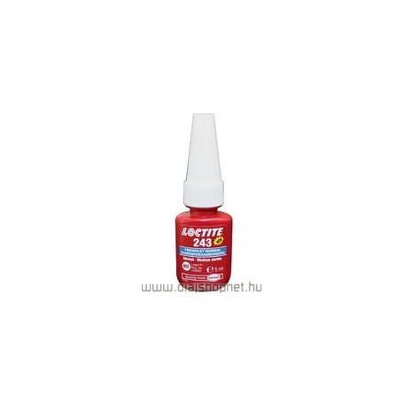 Loctite 243 Csavarrögzítő - közepes szilárdságú, 5 ml