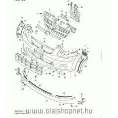 Suzuki Ignis Első lökhárító merevítő (OE)
