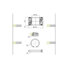   Hátsó kerékcsapágy  Volkswagen Sharan 1,9 TDI (AUY) 2000-2010