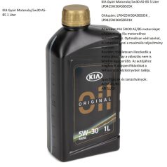 KIA Gyári Motorolaj 5w30 A5-B5 1 Liter