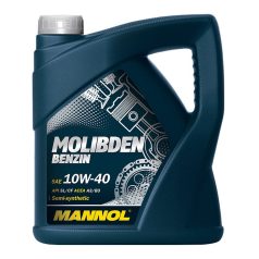   MANNOL MOLIBDEN BENZIN 4L MOTOROLAJ SAE 10W-40 RÉSZ SZINTETIKUS