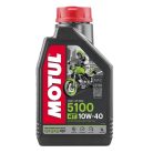 MOTUL 5100 4T 10W40 1 Liter Motorkerékpár négy ütemű Félszintetikus olaj