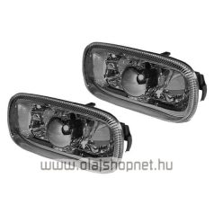 Audi A4 Oldalvillogó szett üres átlátszó (füst) 2001-