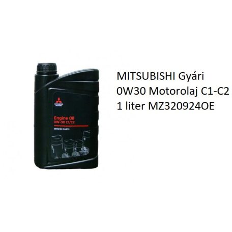 MITSUBISHI Gyári 0W30 Motorolaj C1-C2 1 liter MZ320924OE