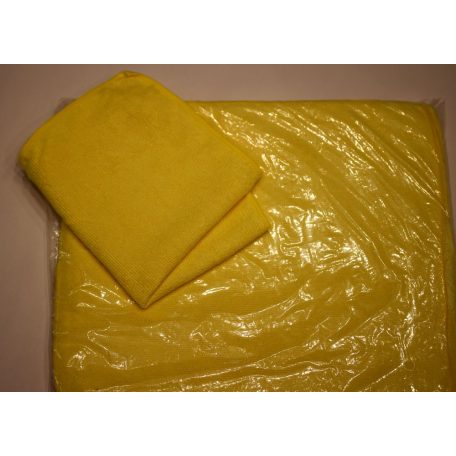 Mikroszálas törlőkendő sárga 