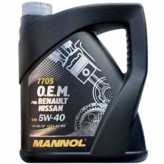   MANNOL OEM  RENAULT NISSAN 4L 7705 O.E.M. for Renault Nissan 5W-40 4l