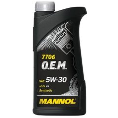   MANNOL OEM  REN NIS 5W-30 1L 7706 O.E.M. for Renault Nissan 5W-30 1L