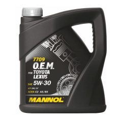   MANNOL OEM  TOYOTA LEXUS 4L 7709 O.E.M. for Toyota Lexus 5W-30 4l