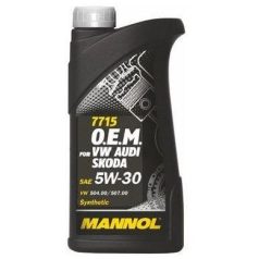   MANNOL OEM  VW AUDI SKODA 1L 7715 O.E.M. for VW Audi Skoda 5W-30 1l