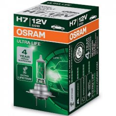   OSRAM ULTRA LIFE H7 12V 55W Ultra Life 3X Lifetime PX26d Dobozos 1db Osram 64210ULT