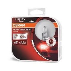   OSRAM NIGHT BREAKER SILVER H1 12V 55W +100% 64150NBS  2 db-os