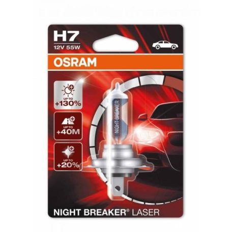 OSRAM Night Breaker Laser 64210NBL 12V H7 55W +130% 1 db