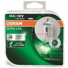   OSRAM ULTRA LIFE H4 12V 60/55W  2db 64193ULT-01B H4 60/55W 3 X ÉLETTARTAM