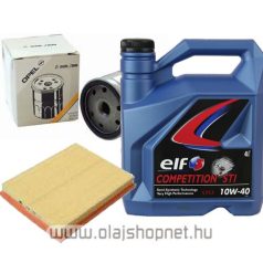 Opel Astra G szűrőszett+motorolaj ELF