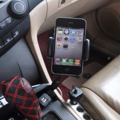 Telefontartó töltővel PDA-H003 2USB PDA/TEL Tartó