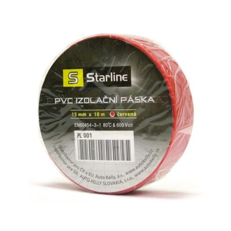 Starline szigetelőszalag  - piros