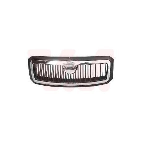 Skoda Fabia Hűtődíszrácsa króm, fekete1999-  6Y085366801C