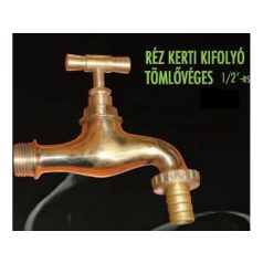 Fél colos KERTI CSAP 1/2˝ RÉZ