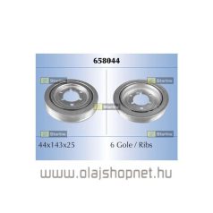   Főtengely ékszíjtárcsa (kivéve 120A generátot) Peugeot 307 1.6 16 V 00-