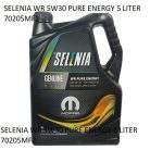 SELENIA WR 5W30 PURE ENERGY 5 LITER 70205MF2