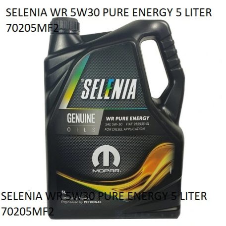 SELENIA WR 5W30 PURE ENERGY 5 LITER 70205MF2