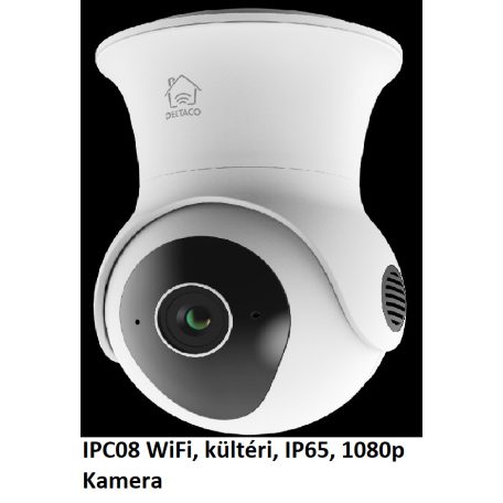 Deltaco SMART HOME SH-IPC08 WiFi, kültéri, IP65, 1080p Kamera