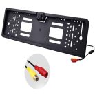 Rendszámtábla keretbe integrált tolatókamera