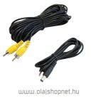 Vízálló, színes tolatókamera, éjjellátó funkcióval