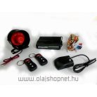 INDEXVILLOGTATÁS NÉLKÜLI ( nyitott ajtó figyelmeztetés ) egyirányú autóriasztó, rablásgátlás, motorindítás védelem, csomagtér nyitás, 24 hónap garancia