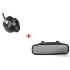 Visszapillantó tükör 4,3” kijelzővel, tolatókamerával