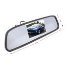 Visszapillantó tükör 4,3” kijelzővel, tolatókamerával