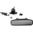 Visszapillantó tükör 4,3” kijelzővel, tolatókamerával