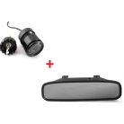 Visszapillantó tükör 4,3” kijelzővel, tolatókamerával