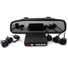   Tolatókamera szett, 3,5" színes kijelzővel, 4 db tolatóradar szenzorral