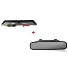   Visszapillantó tükör 4,3” kijelzővel, tolatókamerával