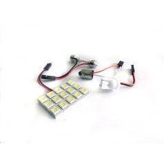   LED panel Beltéri LED panel, adapterrel, fehér fényű, 15 SMD leddel, 25x36mm