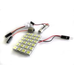   LED panel Beltéri LED panel, adapterrel, 24 SMD leddel, 45x33mm