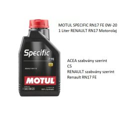 MOTUL SPECIFIC RN17 FE 0W-20 1 Liter RENAULT RN17 Motorolaj