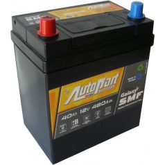 Akkumulátor 40 Ah bal+ GALAXY SMF JAPÁN JIS