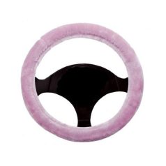 zőrös rózsaszín kormányvédő, 37-39cm