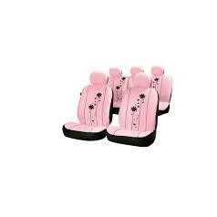 Rózsaszín üléshuzat szett 15db-os