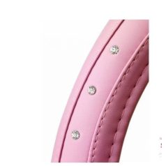 Kormányvédő, 37-39cm, rózsaszín, strasszköves