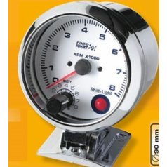 Fordulatszámmérő, 90Ømm, Shift Light, RaceSport