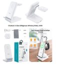 Choetech 3-1ben (Mágneses Wireless,fehér), töltő