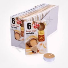 BROWN SUGAR Teamécses illatgyertya A6 6db-os