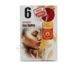 EROTIC teamécses, illatgyertya 6 db-os