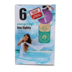 ENERGIZING teamécses, illatgyertya 6 db-os